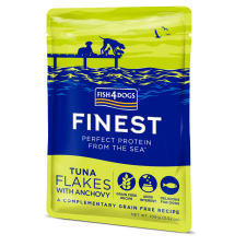  FISH4DOGS Zseb kutyáknak Finest tonhal darabok szardellával 100 g jutalomfalat kutyáknak