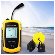 Fish Finder LCD kijelzős hordozható halradar - szonár érzékelővel, visszhangjelzővel (THM) (BBL) halradar