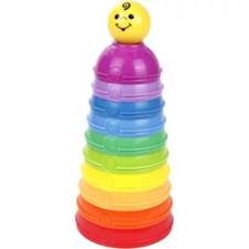  Fisher-Price 10 darabos színes csészepiramis fisher price