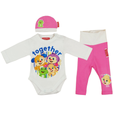 Fisher-Price 3 részes (body+nadrág+sapka) szett gyerek ruha szett