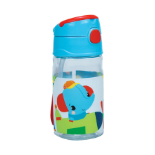 Fisher-Price Animals műanyag kulacs akasztóval 350 ml kulacs, kulacstartó