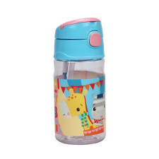  Fisher-Price Animals műanyag kulacs akasztóval 350 ml babaétkészlet