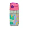  Fisher-Price Animals Unicorn Cute műanyag szívószálas kulacs akasztóval 350 ml