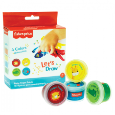 Fisher-Price Fisher-Price baba ujjfesték 6 db-os fisher price