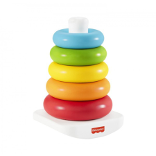 Fisher-Price Fisher-Price fejlesztő játék színes gyűrűpiramis ECO GRF09 (MTTF-M0887961902242) - Készségfejlesztők fisher price