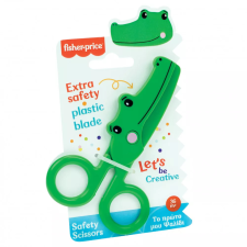 Fisher-Price Krokodil biztonsági olló 13 cm fisher price