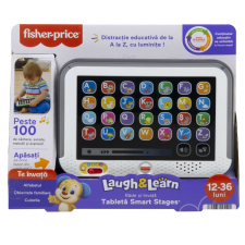 FISHER PRICE LAUGH LEARN SMART TABLET 3 FEJLETTSÉGI SZINTTEL, ROMÁN NYELV készségfejlesztő