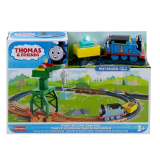 Fisher Price Thomas és barátai: Cranky mozdony - Színes (HGY78/HGY79) autópálya és játékautó