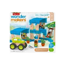 Fisher-Price : Wonder Makers Úticélok szettek Tengerparti bungaló - Építőjátékok barkácsolás, építés