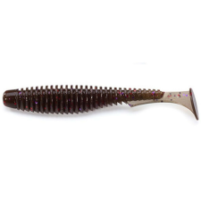 FISHUP_U-SHAD 2" (10PCS.), #050 - GREEN PUMPKIN BROWN/RED & PURPLE horgászkiegészítő
