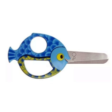FISKARS Állatos gyermekolló, hal, 1003746 olló