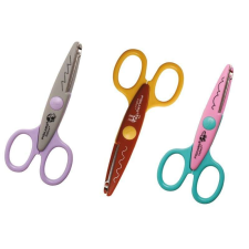 Fiskars Dekorolló készlet, 3 db-os, állat mintás olló