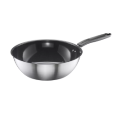 FISKARS Functional Form wok serpenyő kerámia bevonattal, 28cm (1072313) edény