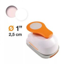 FISKARS Mintalyukasztó, 25 mm, kör, FISKARS lyukasztó