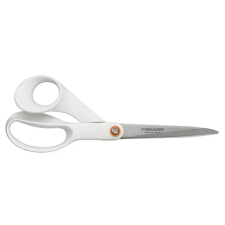 FISKARS Olló, általános, 21 cm, FISKARS "Functional Form", fehér olló