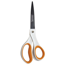 FISKARS Olló, általános, tapadásmentes, 20 cm, FISKARS "Non-Stick", fehér olló