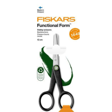 FISKARS Olló, hobby, 13 cm, FISKARS "Functional Form Renew", fekete olló
