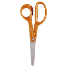 FISKARS Olló, iskolai, 13 cm, FISKARS "First", narancssárga olló