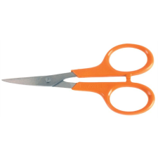FISKARS Olló, körömvágó, 10 cm, hajlított, FISKARS "Classic", narancssárga olló