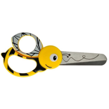 FISKARS Olló, óvodai, 13 cm, FISKARS, méhecske olló