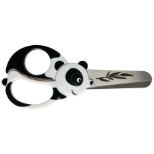 FISKARS Olló, óvodai, 13 cm, FISKARS, panda olló