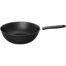 FISKARS Wok serpenyő, 28 cm, rozsdamentes acél edény