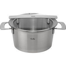 Fissler Phi Collection Rozsdamentes Acél Lábas Üveg fedővel Ø 20cm 3,2L - Ezüst edény