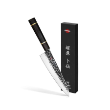 Fissman -Kensei Bokuden séfkés, AUS-8 acél, 21 cm, ezüst/barna kés és bárd