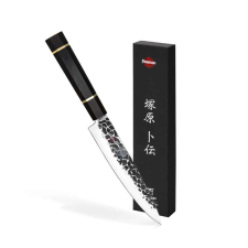 Fissman -Kensei Bokuden szeletelő kés, AUS-8 acél, 18 cm, ezüst/barna kés és bárd