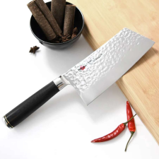 Fissman -Kensei Kojiro szatár, AUS-8 acél, 16 cm, ezüst/fekete kés és bárd