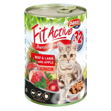  Fit Active Junior Beef & Lamb konzerv macskáknak 415 g (308951) macskaeledel