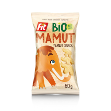Fit bio mamut extrudált gluténmentes snack mogyoró ízű 50 g előétel és snack