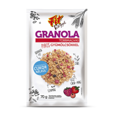 Fit reggeli granola többmagvas pirosgyümölcsökkel 70 g reform élelmiszer