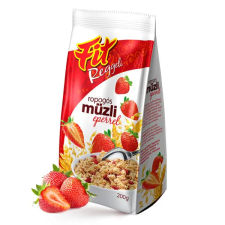  Fit reggeli ropogós müzli 200g eper reform élelmiszer