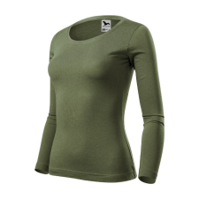 Fit-T LS póló női khaki 2XL női póló