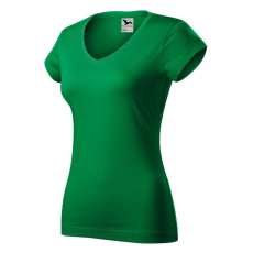  Fit V-neck póló női fűzöld 2XL