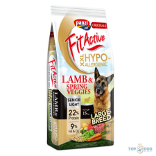 FitActive 15kg XXL SENIOR/LIGHT HYPOALLERGENIC Lamb&Spring Veggies kutyaeledel