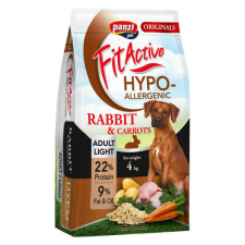 FitActive ORIGINALS 4kg Hypoallergenic ADULT LIGHT Rabbit and Carrots kutyaeledel
