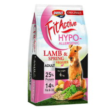 FitActive Panzi FitActive ORIGINALS 4kg ADULT HYPOALLERGENIC Lamb&amp;Spring Veggies 315195 kutyaeledel