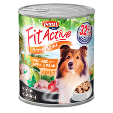 FitActive; Panzi Panzi FitActive Adult Dog Meat-Mix konzerv 12x415gr kutyaeledel