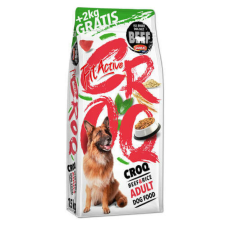 FitActive; Panzi Panzi FitActive CROQ Premium 2x15+2kg Beef&Rice kutyaeledel