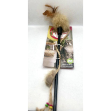 FitActive Playing Rod - játék macskapeca (tollal) macskák részére (54cm) játék macskáknak