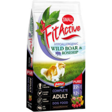 FitActive Pure Hypoallergenic Wild Boar & Rosehip (Kis szemcseméret) 12kg kutyaeledel