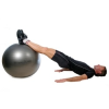  Fitball gimnasztika labda maxafe, 75 cm - antracitszürke, ABS biztonsági anyagból