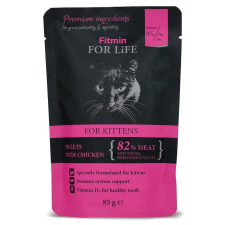 Fitmin Cat pouch kitten chicken 28x85 g macskaeledel