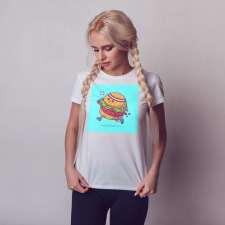 Fitnesz Hambi Póló - Egyedi Design ajándéktárgy