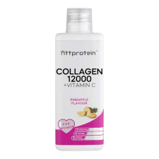 Fittprotein Collagen 12000 +Vitamin C  - ananász - 450 ml vitamin és táplálékkiegészítő