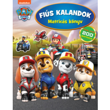 - Fiús kalandok - Matricás könyv - Mancs Őrjárat egyéb könyv
