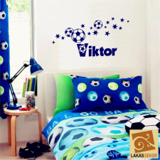  Fiús szoba 1 focis falmatrica tapéta, díszléc és más dekoráció
