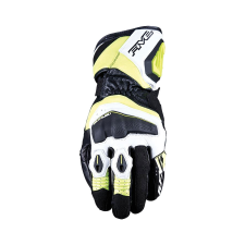 Five RFX4 EVO motoros kesztyű fehér-fluo sárga motoros kesztyű